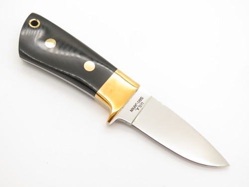 Vintage Al Mar 5004 Pack Rat I Seki Japan Micarta Fixed Blade Hunting Knife