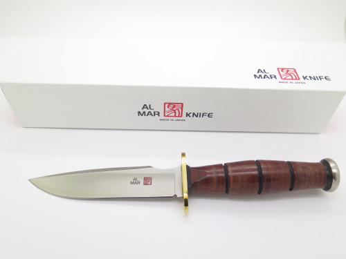 Vintage Al Mar 4020 Grunt I Seki Japan Fixed Blade Combat Fighter Knife
