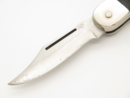 Vintage 1981 Puma 255 German 3" Black ABS Folding Lockback Pocket Knife