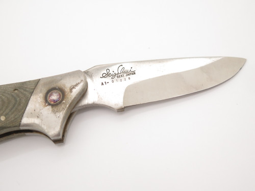 Vtg 1980s Condor 82 Seizo Imai Seki Japan Folding Lockback Knife & Sheath (#6)