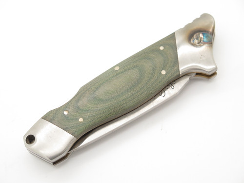 Vtg 1980s Condor 82 Seizo Imai Seki Japan Folding Lockback Knife & Sheath (#8)