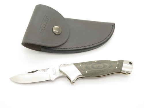 Vtg 1980s Condor 82 Seizo Imai Seki Japan Folding Lockback Knife & Sheath (#2)
