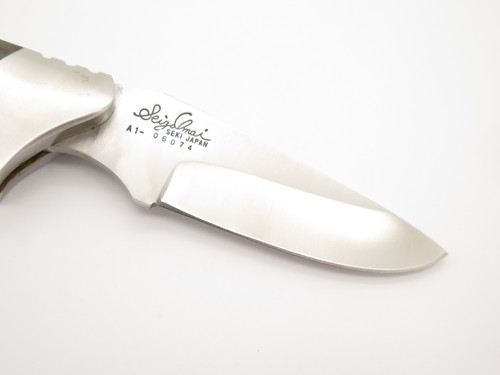 Vtg 1980s Condor 82 Seizo Imai Seki Japan Folding Lockback Knife & Sheath (#2)