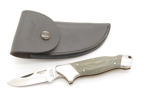 Vtg 1980s Condor 82 Seizo Imai Seki Japan Folding Lockback Knife & Sheath (#9)