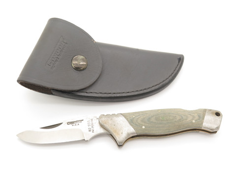 Vtg 1980s Condor 82 Seizo Imai Seki Japan Folding Lockback Knife & Sheath (#10)
