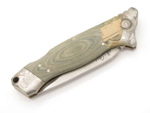 Vtg 1980s Condor 82 Seizo Imai Seki Japan Folding Lockback Knife & Sheath (#10)