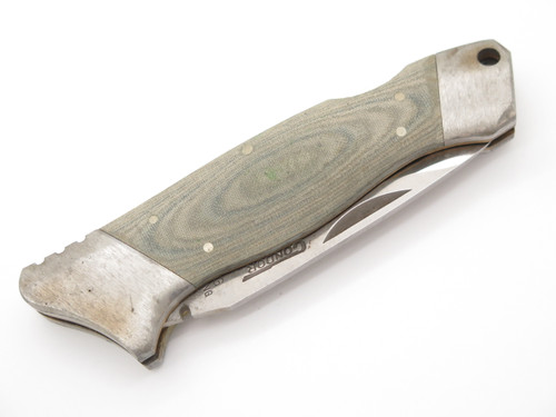 Vtg 1980s Condor 82 Seizo Imai Seki Japan Folding Lockback Knife & Sheath (#10)