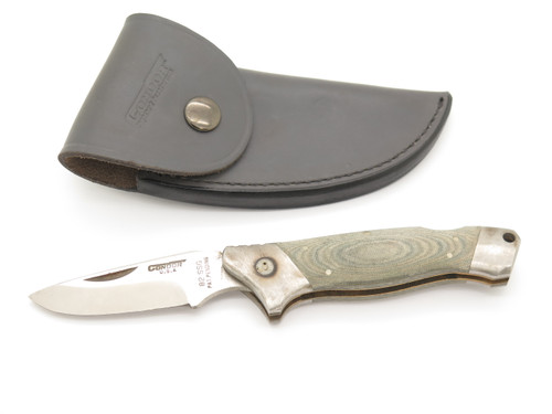 Vtg 1980s Condor 82 Seizo Imai Seki Japan Folding Lockback Knife & Sheath (#5)