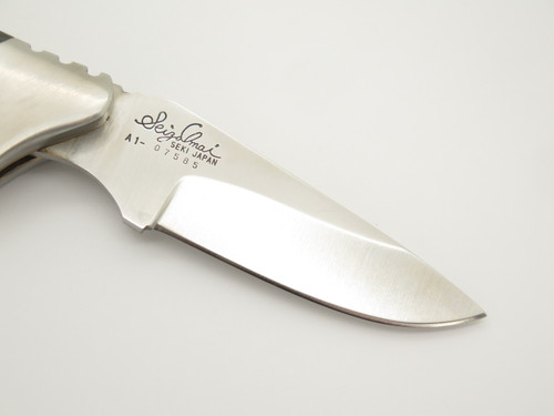 Vtg 1980s Condor 82 Seizo Imai Seki Japan Folding Lockback Knife & Sheath (#1)