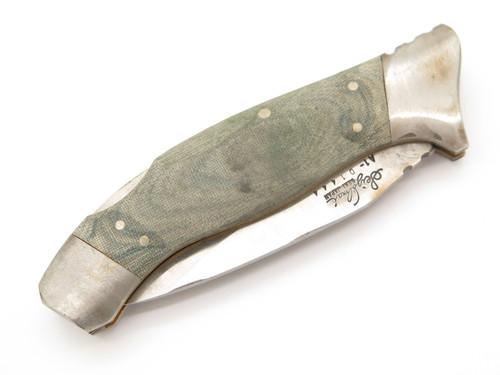 Vtg 1980s Condor 83 Seizo Imai Seki Japan 3.5" Folding Lockback Knife & Sheath