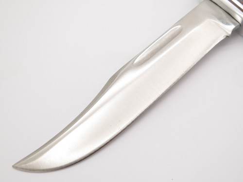 Vintage 1960s Buck 119 Special 1 One Liner Fixed Blade Hunting Knife