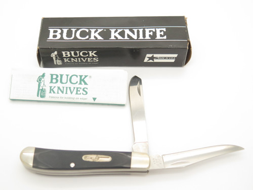 Vintage 1996 Buck 312 Mini Trapper Folding Pocket Knife in Box