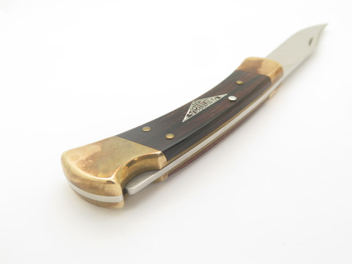 Vintage 1999 Buck 110 Folding Hunter Tricon Advertising Lockback Knife