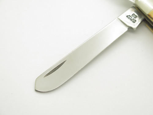 Vintage 1998 Case XX 5207 Mini Trapper Stag Handle Folding Pocket Knife