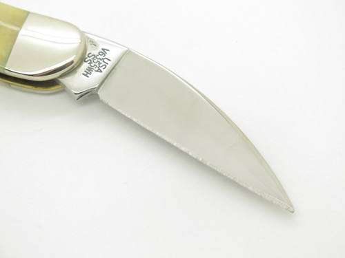 Vintage 2002 Case XX V6355 Seahorse Whittler Stag Bone Folding Pocket Knife