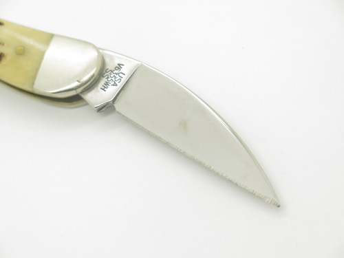 Vtg 2002 Case XX V6355 USA Stockman Stag Bone Handle Folding Pocket Knife