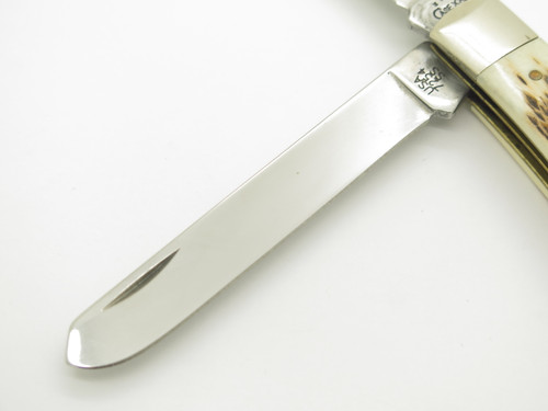 Vintage 2003 Case XX 7254 (6254) Jigged Bone Handle Folding Pocket Knife