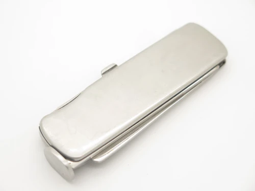 Vintage Explorer Seki Japan Stainless 4 Folding Knife Tobacco Pipe Tamper Tool
