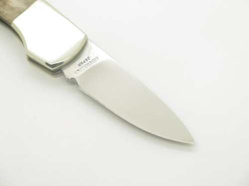 Vintage 1970s Precise Deerslayer Seki Japan Small Folding Hunter Lockback Knife