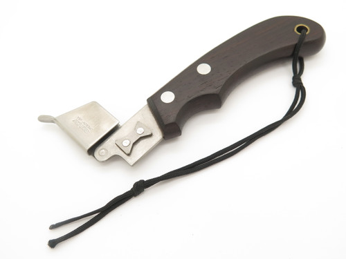 Vtg Kershaw Kai 1095 Seki Japan 3 Blade Trader Saw Fillet Fishing Camp Knife