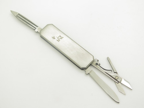 Vtg Barlow Seki Japan 3 Blade Stainless Gentleman Lobster Folding Pocket Knife