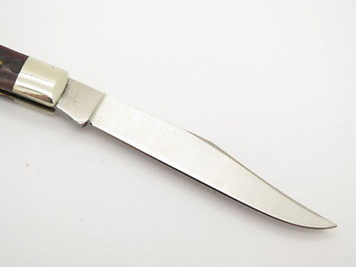 Vtg 1980 Case XX 61048 Slim Line Trapper Delrin Folding Pocket Knife