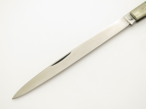 Vtg C. Gustav Spitzer Solingen Germany Fruit Citrus Tester Folding Pocket Knife