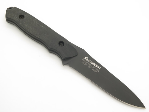 Vtg Benchmade Elishewitz Nimravus Limited Pre-Production Run Fixed Blade Knife