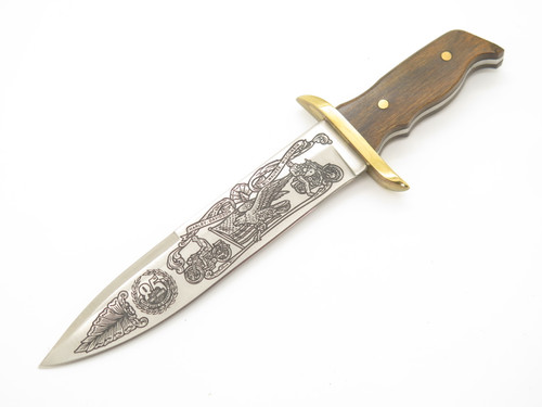 Vintage 1988 Bear MGC Harley-Davidson 85th Anniversary Mini Bowie Fixed Knife