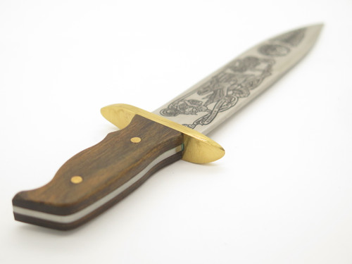 Vintage 1988 Bear MGC Harley-Davidson 85th Anniversary Mini Bowie Fixed Knife