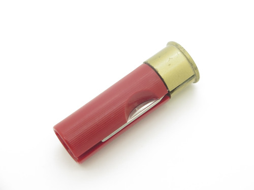 Vintage Italy Shotgun Shell Folding Slipjoint Pocket Knife