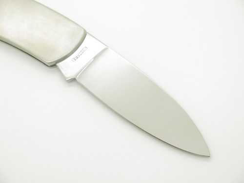 Vintage German Rostfrei Large 4" Single Blade Stainless Folding Pocket Knife