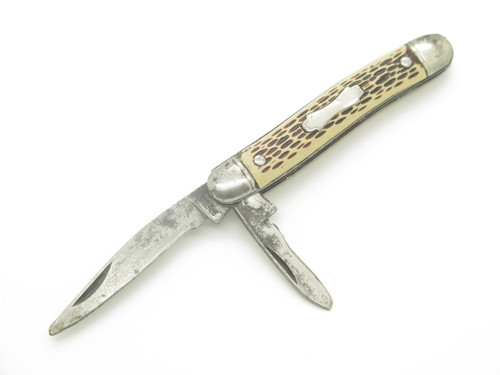 Vintage Colonial Prov USA Small Folding Pocket Jack Knife