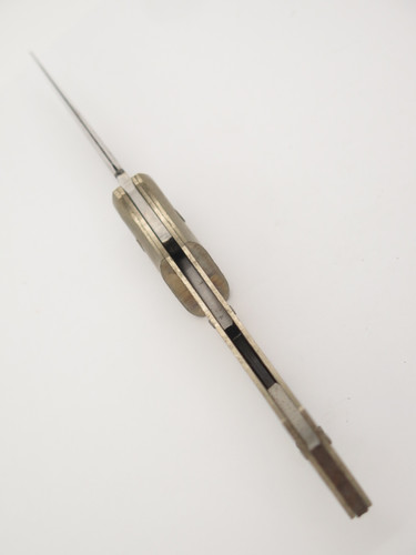 Vtg Soverign Aristocrat Seki Japan 4" Folding Lockback Pocket Knife (Unfinished)