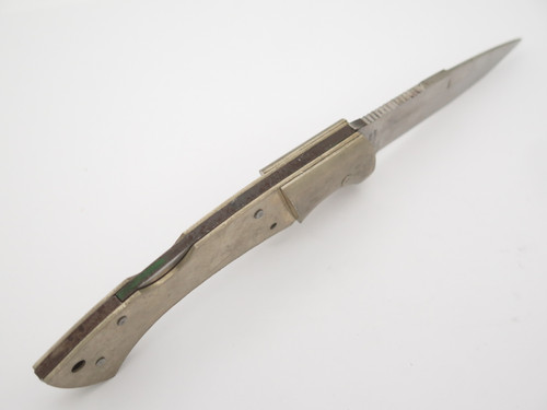 Vtg Soverign Aristocrat Seki Japan 4" Folding Lockback Pocket Knife (Unfinished)