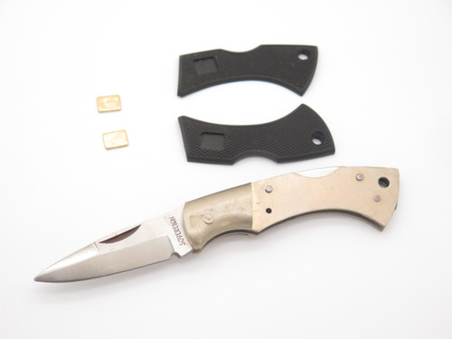 Vtg Soverign Aristocrat Seki Japan 3" Folding Lockback Pocket Knife (Unfinished)