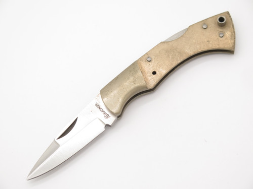 Vintage 1980s Magnum Seki Japan Folding 3" Lockback Pocket Knife (Unfinished)