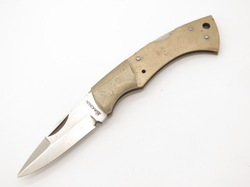 Vintage 1980s Magnum 3" Seki Japan Folding Lockback Pocket Knife (Unfinished)