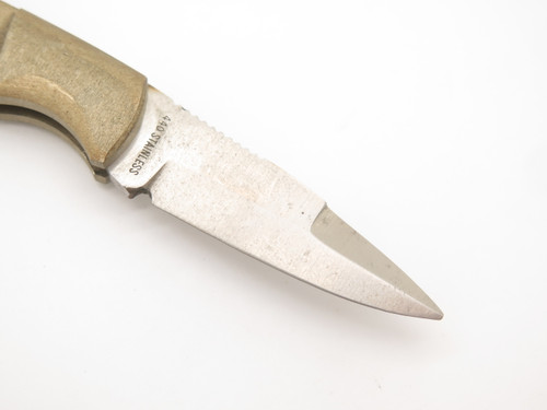 Vintage 1980s Magnum 3" Seki Japan Folding Lockback Pocket Knife (Unfinished)