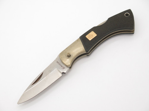 Vintage 1980s Magnum Seki Japan Folding 3" Lockback Pocket Knife (Incomplete)