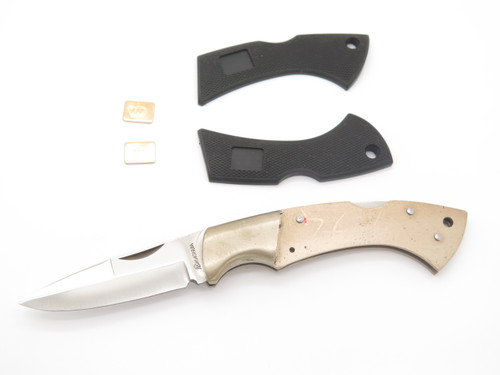 Vtg Magnum Seki Japan 4" Folding Lockback Pocket Knife (Unfinished)