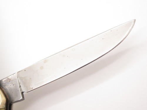 Vtg Carl Schlieper GX-DS Copperhead Solingen Germany Stag Folding Pocket Knife