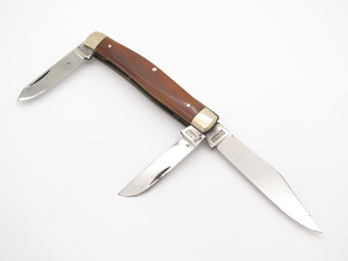 Vintage Senator Friedrich Olbertz Solingen Germany Stockman Folding Pocket Knife
