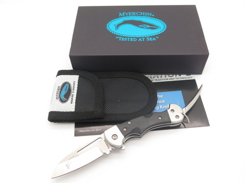 Myerchin Generation 2 Marlin Spike 3.5" G10 Sailor Rigging Folding Boat Knife