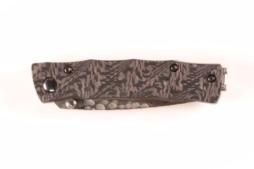 Mcusta Seki Japan MC-33 25th Anniversary Bamboo Black CF Folding Pocket Knife