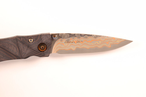 Mcusta Seki Japan MC-33 25th Anniversary Bamboo Copper G10 Folding Pocket Knife