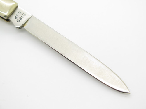 Vintage 1980 Case XX 5185 Doctor Stag Handle Folding Pocket Knife