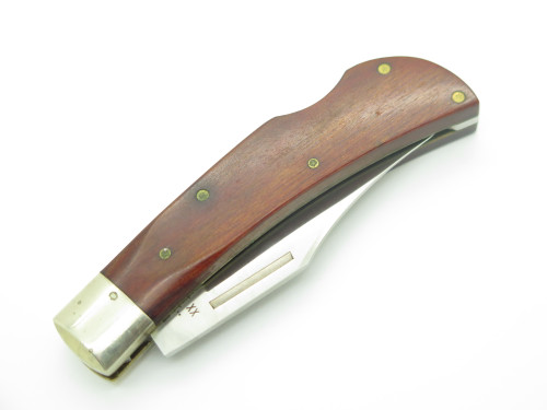 Vintage 1986 Case XX P1051 1/2 L USA Wood Handle Folding Lockback Pocket Knife