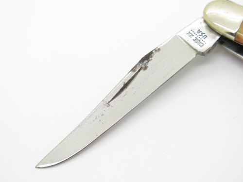 1980 Case XX SR6347 1/2 Stockman Red Appaloosa Bone Handle Folding Pocket Knife