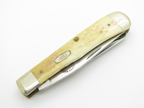 Vintage 1986 Case XX W6254 Chief Crazy Horse Commemorative Folding Pocket Knife